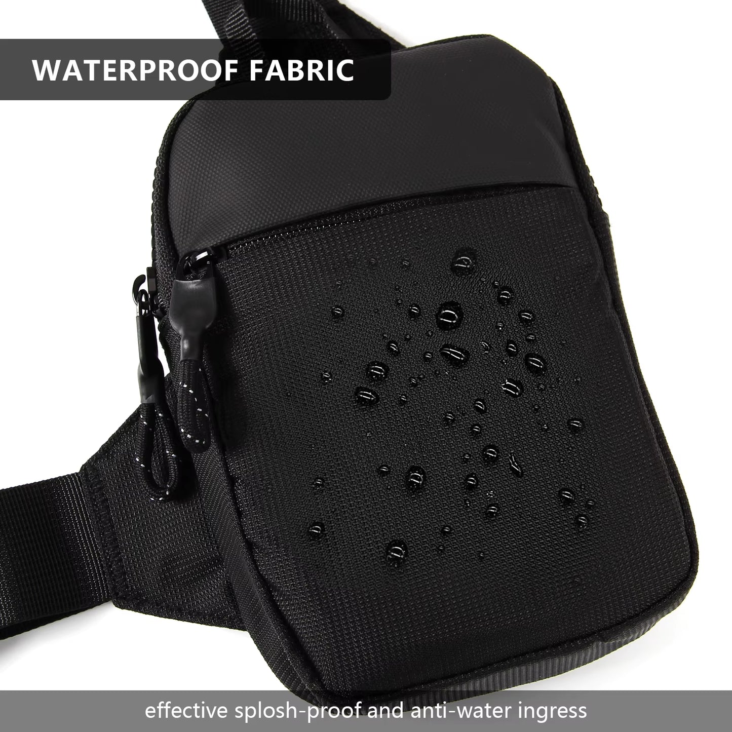 Factory Direct New Sports Chest Bag Men'S Small Size Backpack Women Messenger Bag Mobile Phone Waist Bag Mini Fashion Satchel