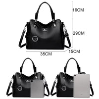 Real Women Soft Leather Shoulder Bags Luxury Women'S Bag High Quality Ladies Handbag Fashion Female Messenger Bag Large Tote Sac