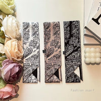 Tarot New Four-Season Versatile Construction Girls Wrap Bag Ribbon Streamer Small Scarf Wholesale Bag Die Luxury Gift