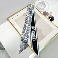 Tarot New Four-Season Versatile Construction Girls Wrap Bag Ribbon Streamer Small Scarf Wholesale Bag Die Luxury Gift