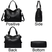 Real Women Soft Leather Shoulder Bags Luxury Women'S Bag High Quality Ladies Handbag Fashion Female Messenger Bag Large Tote Sac