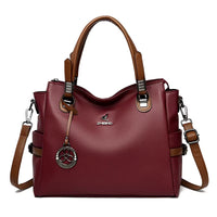 Real Women Soft Leather Shoulder Bags Luxury Women'S Bag High Quality Ladies Handbag Fashion Female Messenger Bag Large Tote Sac