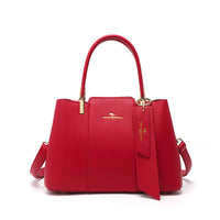 Luxury Handbag Fashion Print Large Capacity Soft Leather Women Shoulder Crossbody Bag Leisure Designer Ladies Purses and Handbag