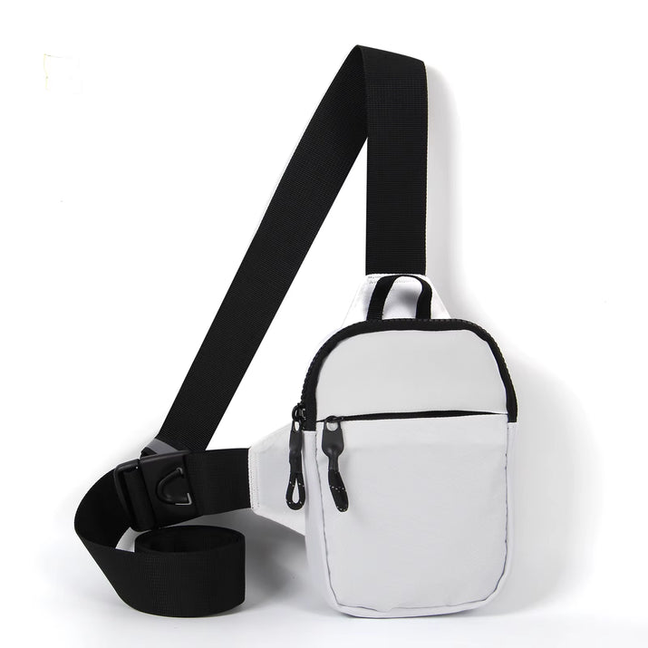 Factory Direct New Sports Chest Bag Men'S Small Size Backpack Women Messenger Bag Mobile Phone Waist Bag Mini Fashion Satchel