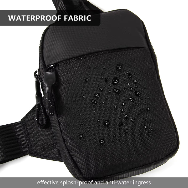 Factory Direct New Sports Chest Bag Men'S Small Size Backpack Women Messenger Bag Mobile Phone Waist Bag Mini Fashion Satchel