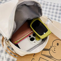 New Fashion Simple Casual Shoulder Messenger Bag, Women'S Portable Mobile Phone Bag, Vertical Coin Key Bank Card Shoulder Bag