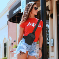 Factory Direct New Sports Chest Bag Men'S Small Size Backpack Women Messenger Bag Mobile Phone Waist Bag Mini Fashion Satchel