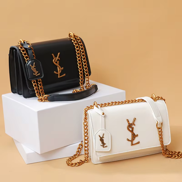 High-End Underarm Bag for Women, 2025 New Style, Chain Strap, Single Shoulder Bag, Trendy Crossbody Bag, Small Square Bag