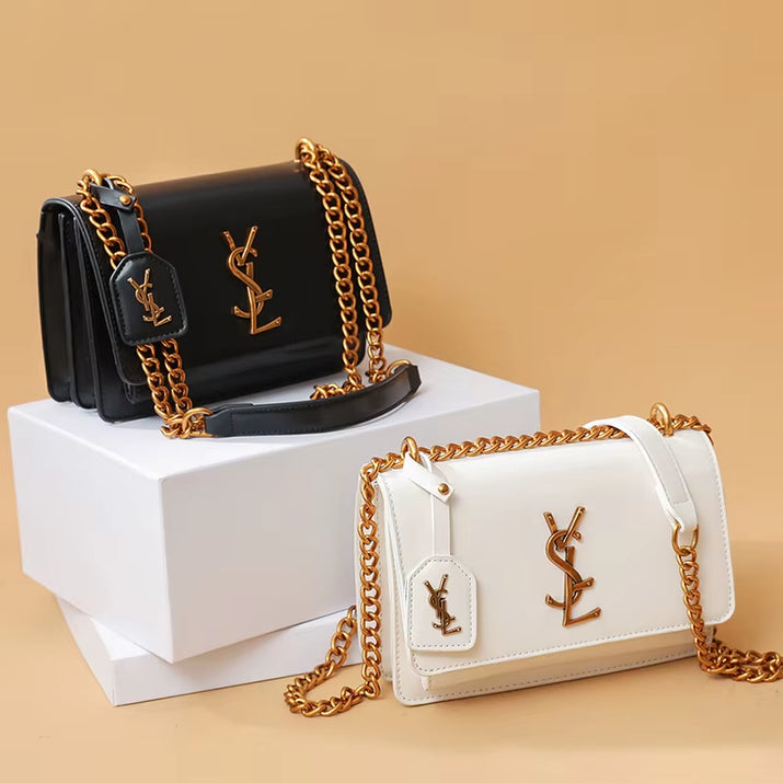 High-End Underarm Bag for Women, 2025 New Style, Chain Strap, Single Shoulder Bag, Trendy Crossbody Bag, Small Square Bag