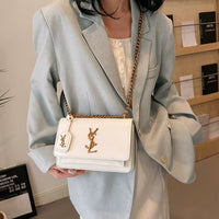 Designer Style Bag - 2025 New Model Chain Shoulder Bag, Classic High-End Crossbody Bag, Small Square Bag